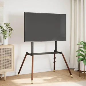 vidaXL Easel TV Stand for 37-86 Inch Screen Max VESA 15.75x23.62" 132.3 lb