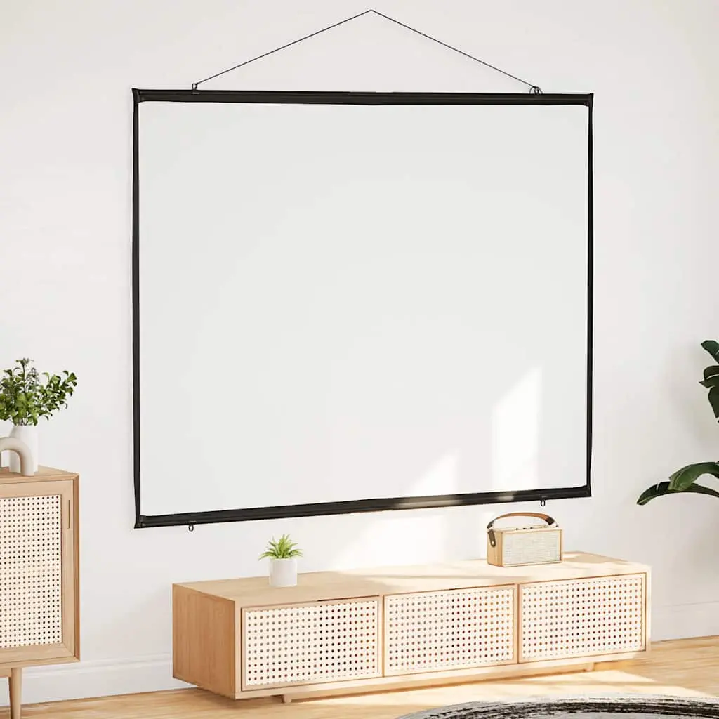 vidaXL Projection Screen Wall-Hanging 90 Inch 4:3 - Image 2