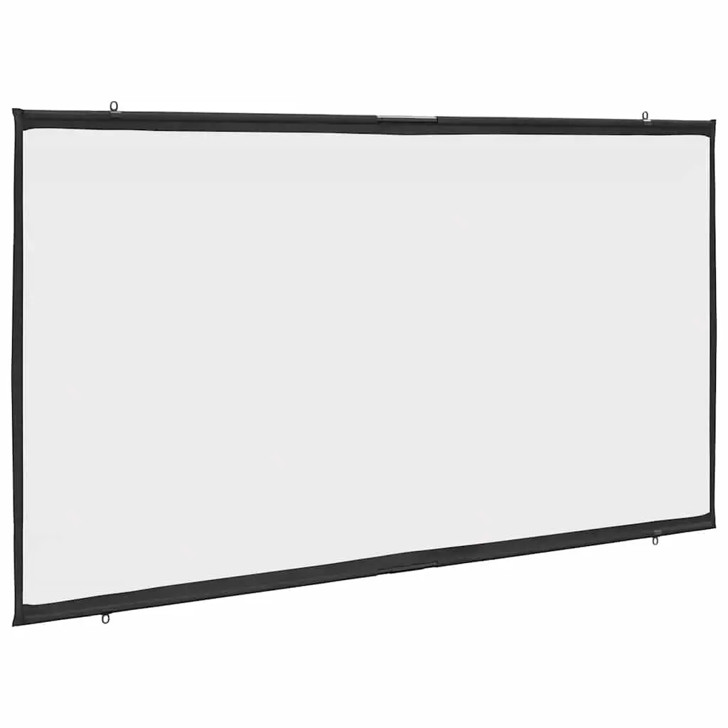 vidaXL Projection Screen Wall-Hanging 90 Inch 16:9