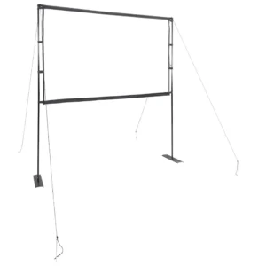 vidaXL Projection Screen with Stands 90 Inch 16:9