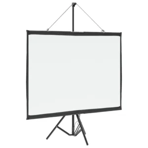 vidaXL Projection Screen with Tripod 60 Inch 4:3
