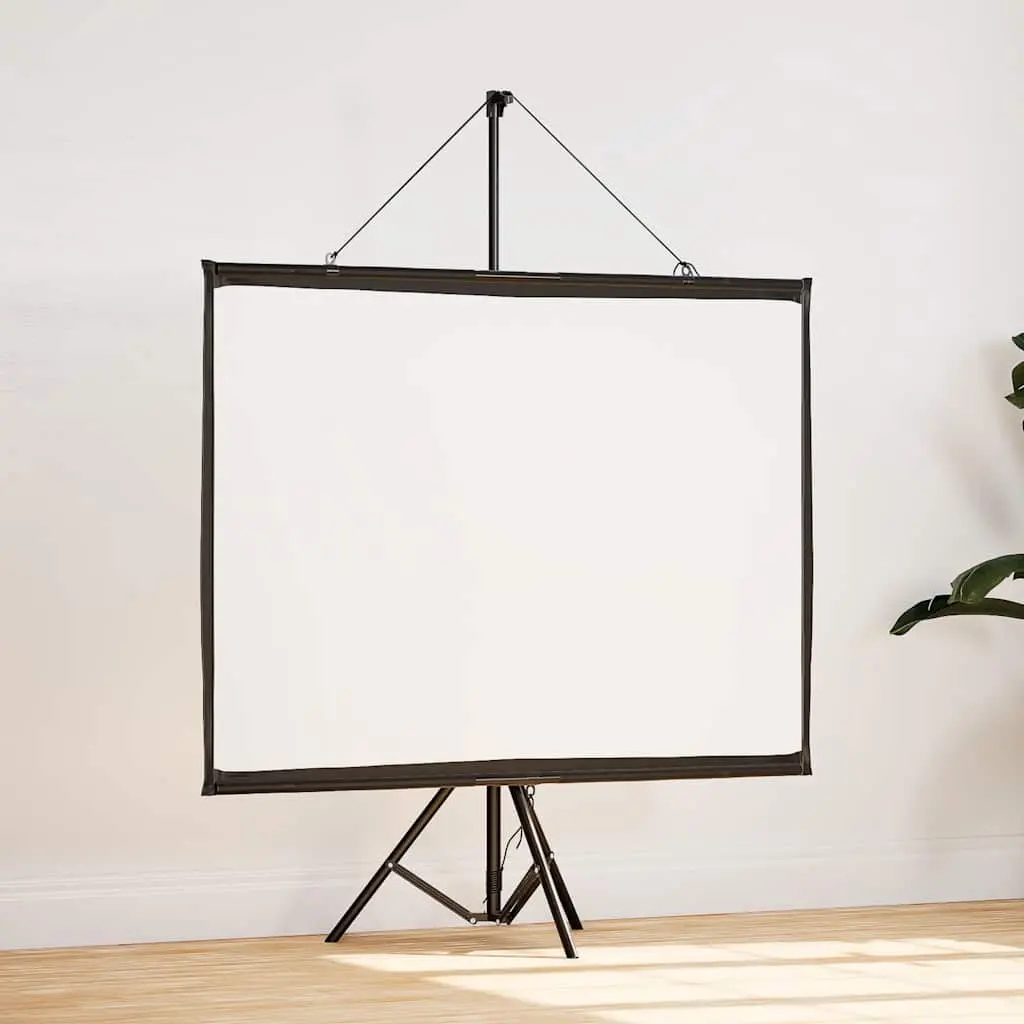 vidaXL Projection Screen with Tripod 60 Inch 4:3 - Image 2
