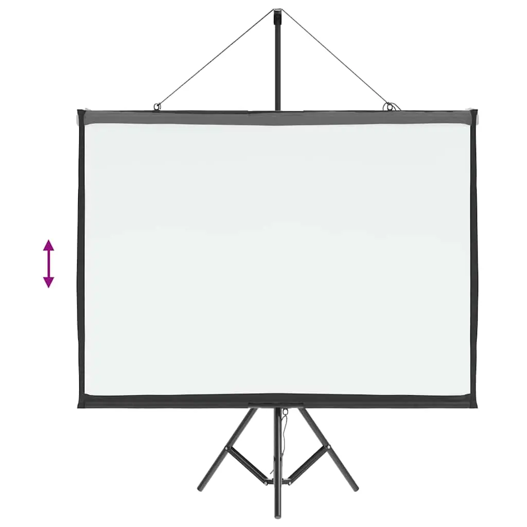 vidaXL Projection Screen with Tripod 60 Inch 4:3 - Image 7