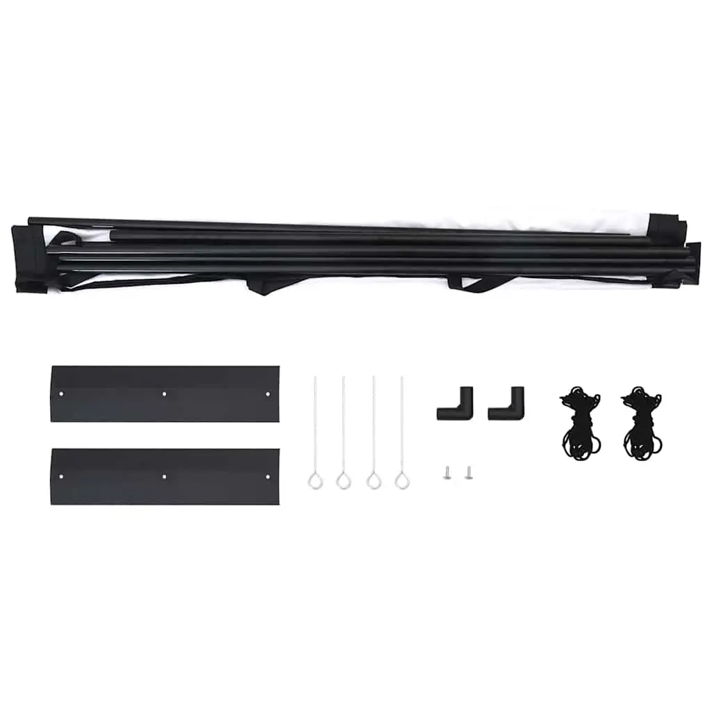 vidaXL Projection Screen with Stands 89 Inch 1:1 - Image 7