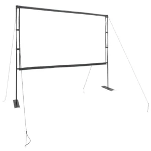 vidaXL Projection Screen with Stands 108 Inch 16:9