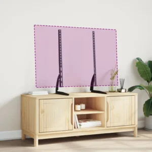 vidaXL TV Stands 2 pcs for 37-75 Inch Screen Max VESA 23.62x15.75" 99.2 lb