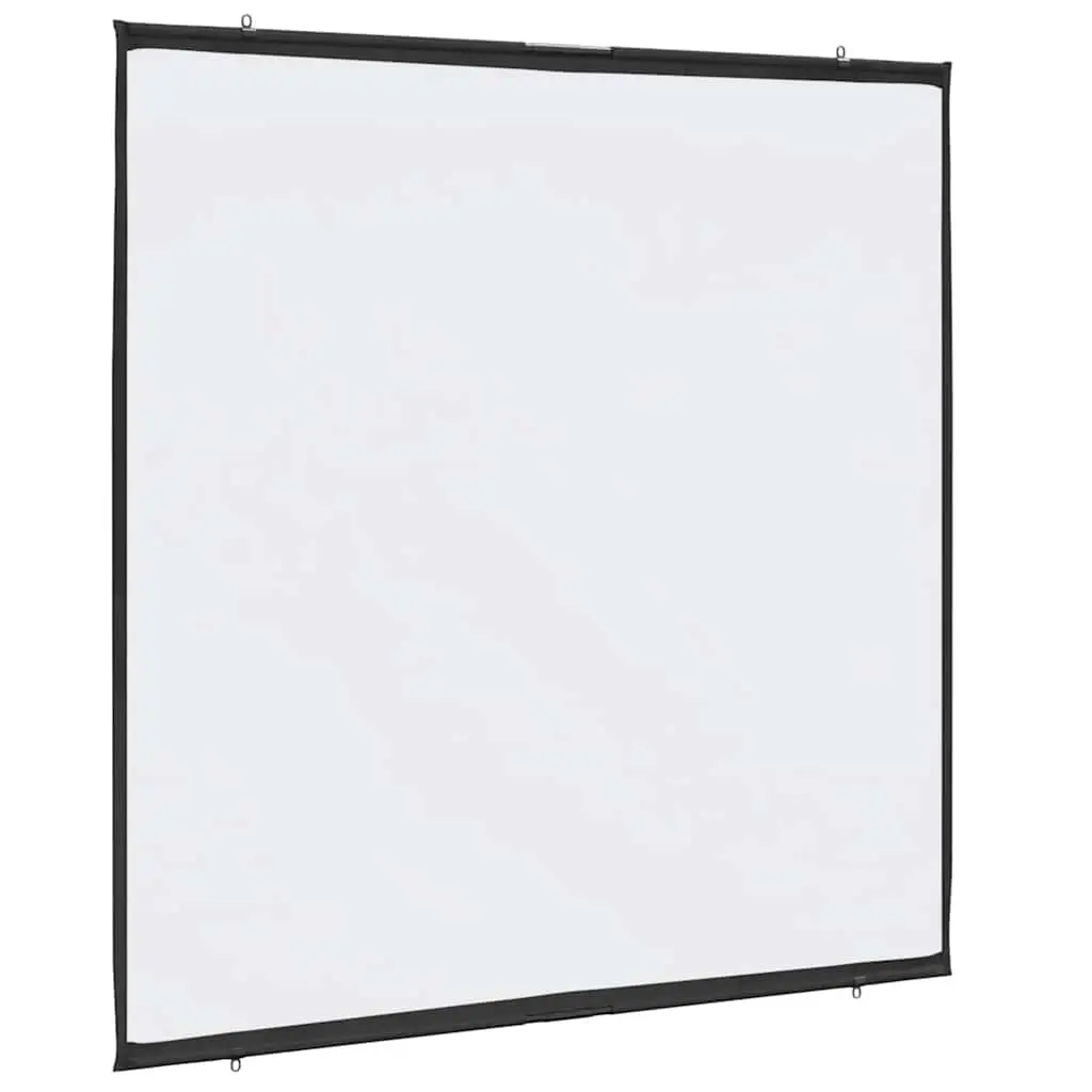 vidaXL Projection Screen Wall-Hanging 89 Inch 1:1