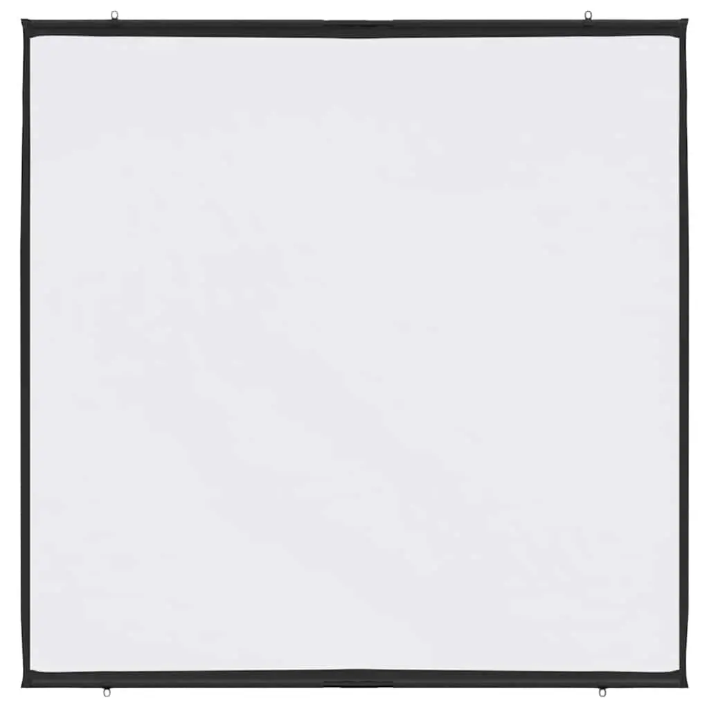 vidaXL Projection Screen Wall-Hanging 89 Inch 1:1 - Image 4
