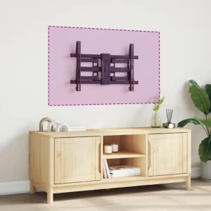 vidaXL TV Wall Mount for 37-80 Inch Screen Max VESA 23.62x15.75" 88.2 lb