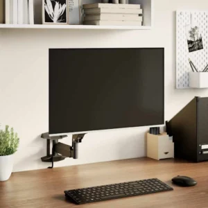 vidaXL Monitor Wall Mount for Max 27 Inch Screen Gas Spring 22.0 lb