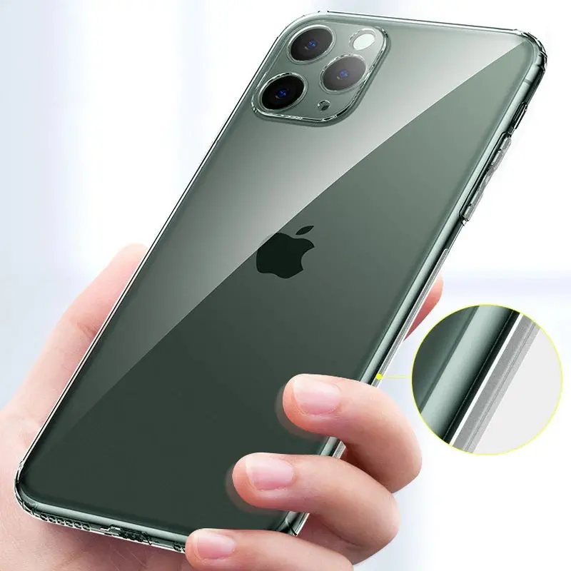 Soft TPU Clear Case with Dust Plug - For iPhone 16 - Image 4