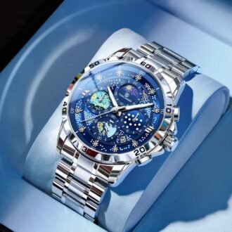 Fully Automatic Waterproof Stylish Student Watch With A Luminous Dial And Calendar