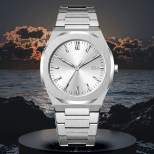 Mens Watch With Calendar Waterproof Quartz Wristwatch