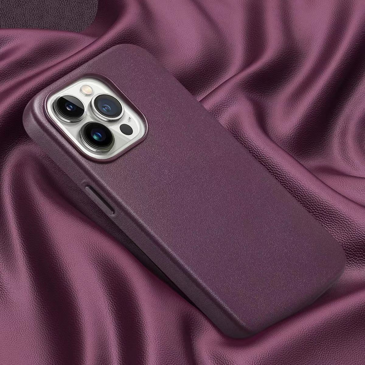 Leather Magnetic Protective iPhone Case - Image 7