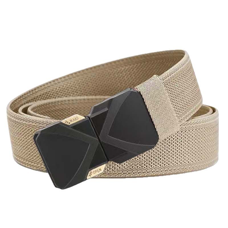 Men's Nylon Canvas Tactical Belt With Adjustable Buckle