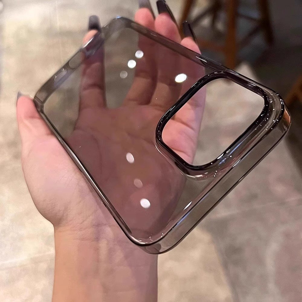 iPhone Case Transparent New Ultra-thin Bare Metal Hard Shell - Image 2