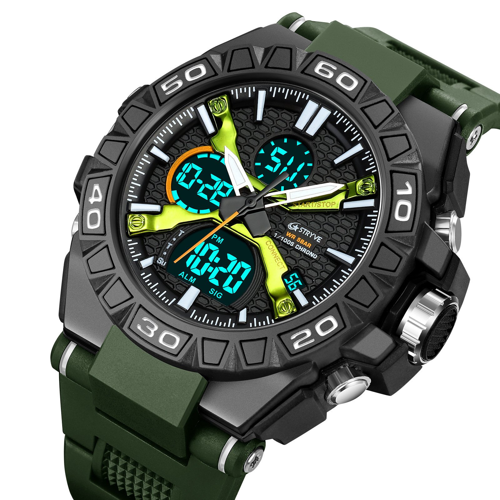 Sports Electronic Colorful and Waterproof Multifunctional Watch - Image 6