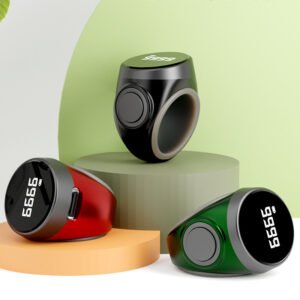 Finger Tally Counter Button Large Screen Display Electronic Manual Ring