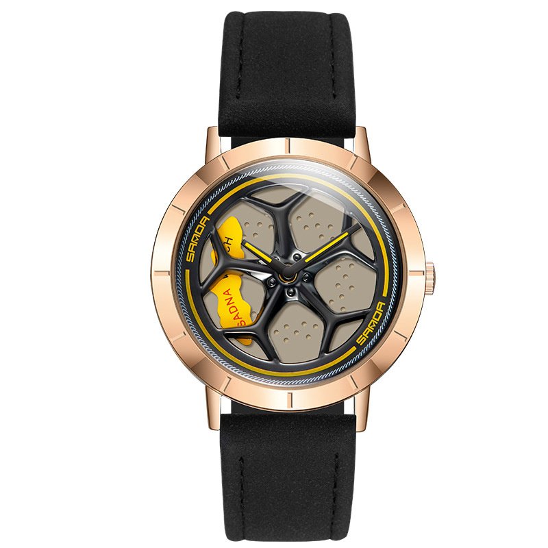 Sanda Wheel Quartz Watch - Image 8