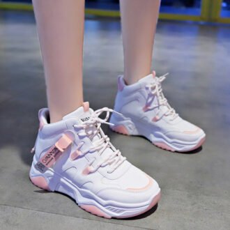 High-top sneakers, for women