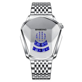 Quartz watch for non mechanical locomotive
