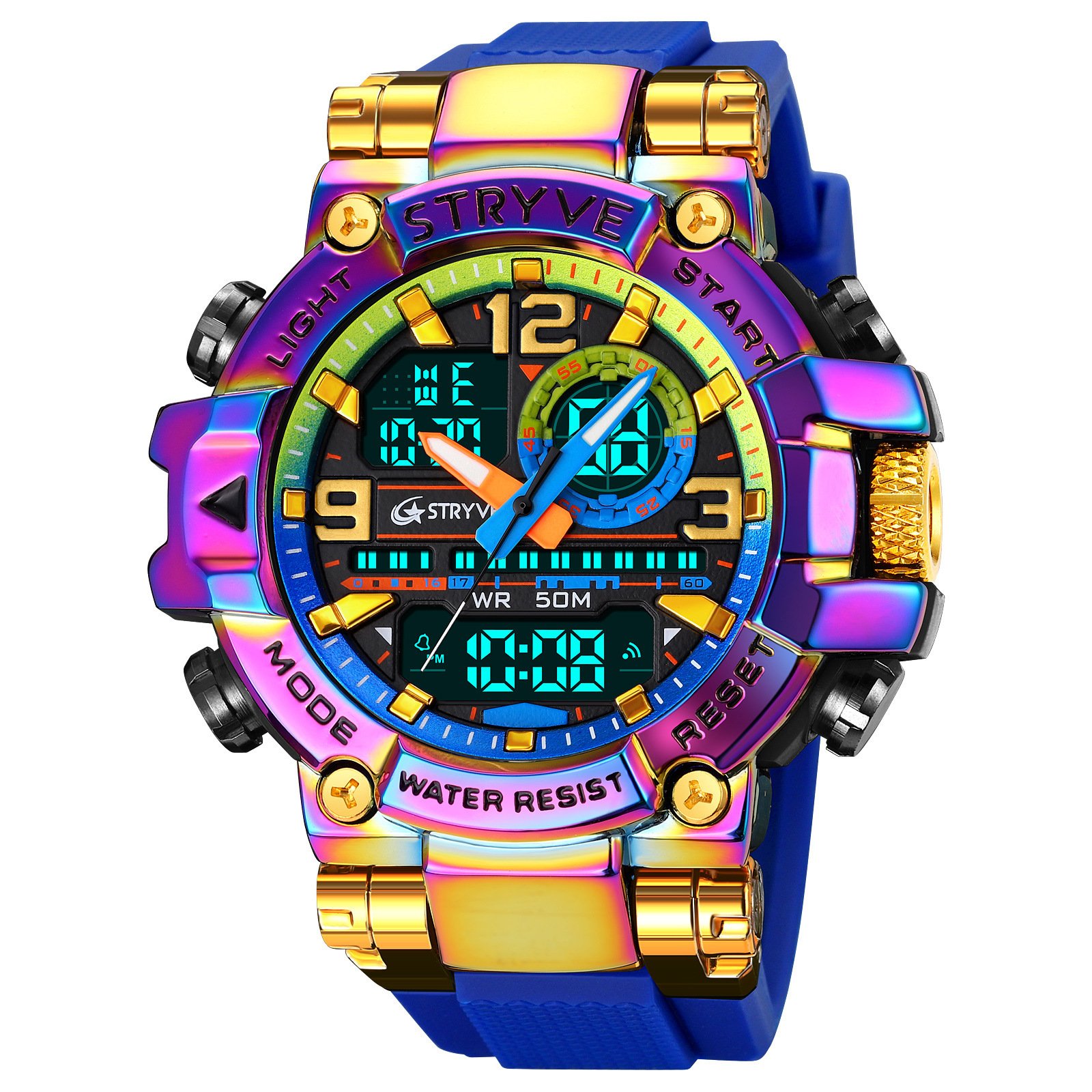 Sports Electronic Colorful and Waterproof Multifunctional Watch - Image 9