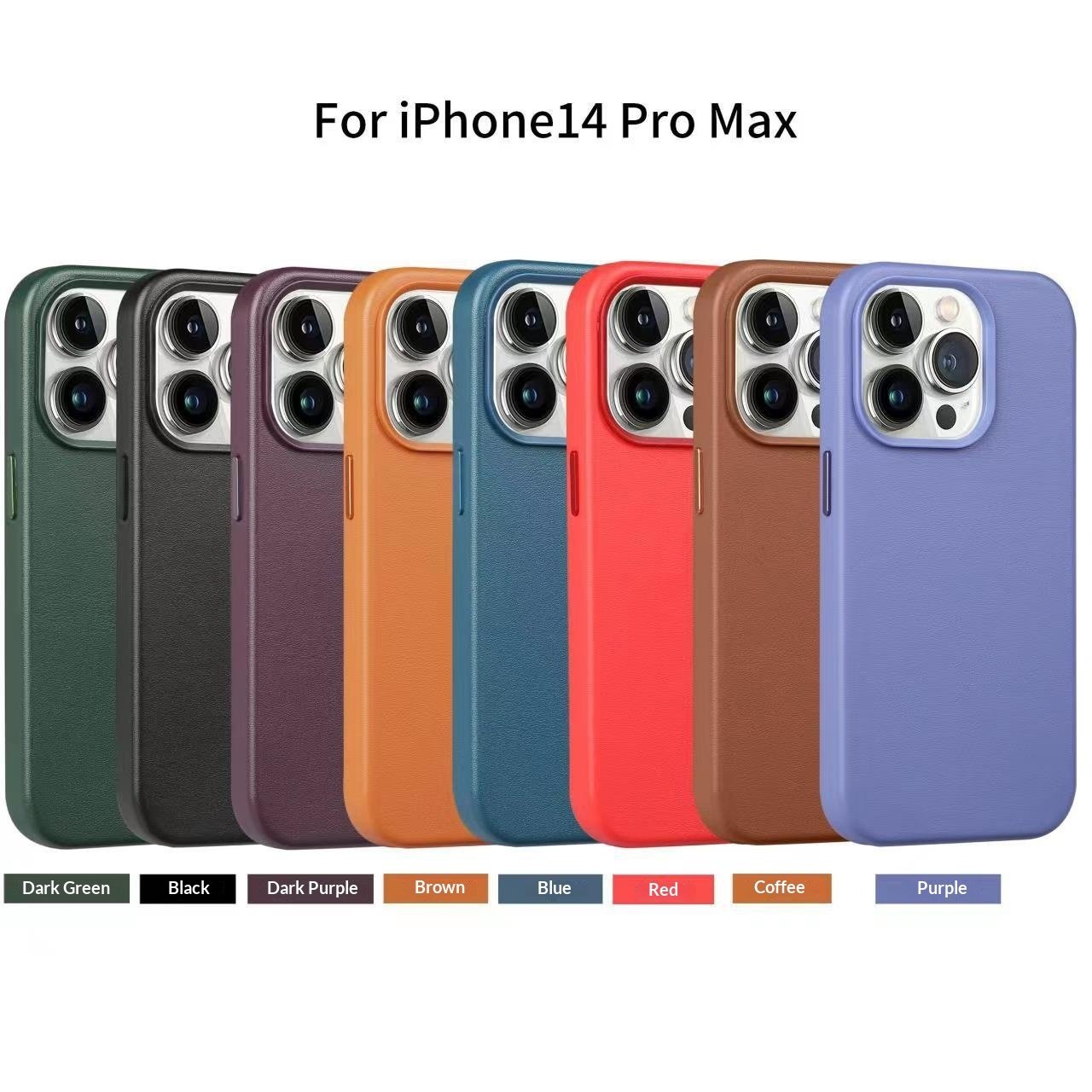 Leather Magnetic Protective iPhone Case - Image 10