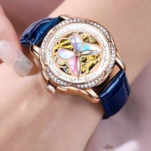 Fashion Hollowed Out Mechanical Woman's Watch