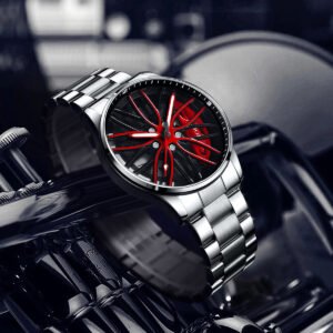 Rotating Dial Watch With A Hollowed-out Design