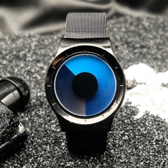 Unisex Quartz Casual Stainless Steel Sports Watch