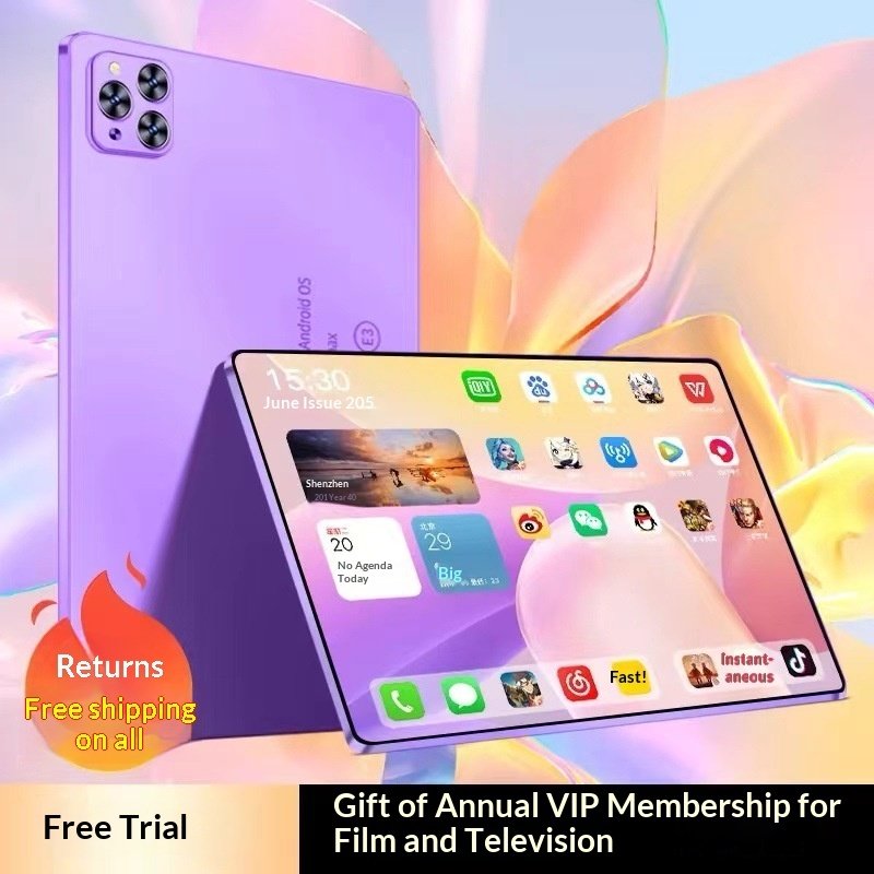 Varestone Android 16GB, 1024GB Snapdragon 888 All-Network Compatible Tablet, for Gaming and Working/Learning - Image 6