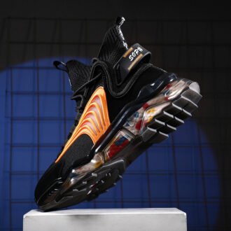 Men's High Top Shoes, Breathable Sneakers