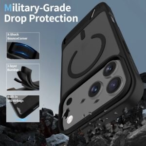 Magnetic Skin-Feel Stand iPhone Case