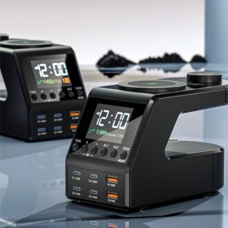 PD 140W Multi-port Type-C Socket Wireless Charger