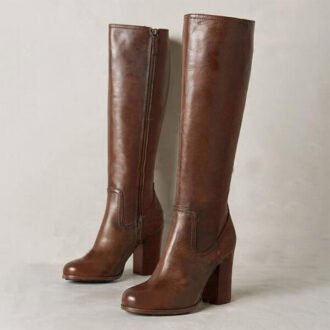 Women's Stylish Plus-size Boots, High Heel