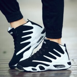 Men Air Cushion Basketball Shoes, Wear-resistant Sneakers