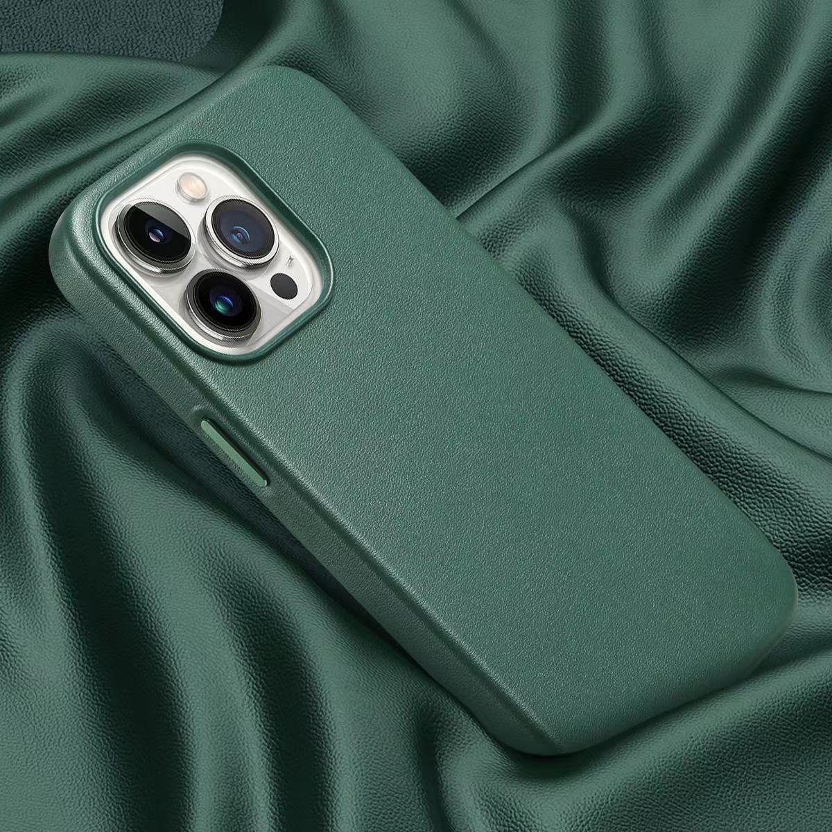 Leather Magnetic Protective iPhone Case - Image 9