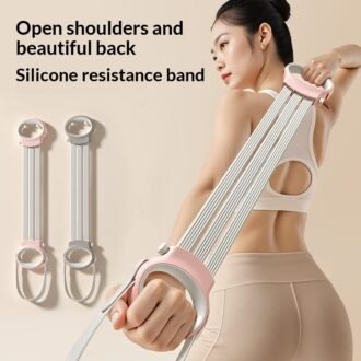 Adjustable Yoga Resistance Band For Back-Hpening Home Exercises
