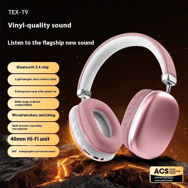 TEX-T9 Bluetooth Headset Wireless Headphone - Image 7