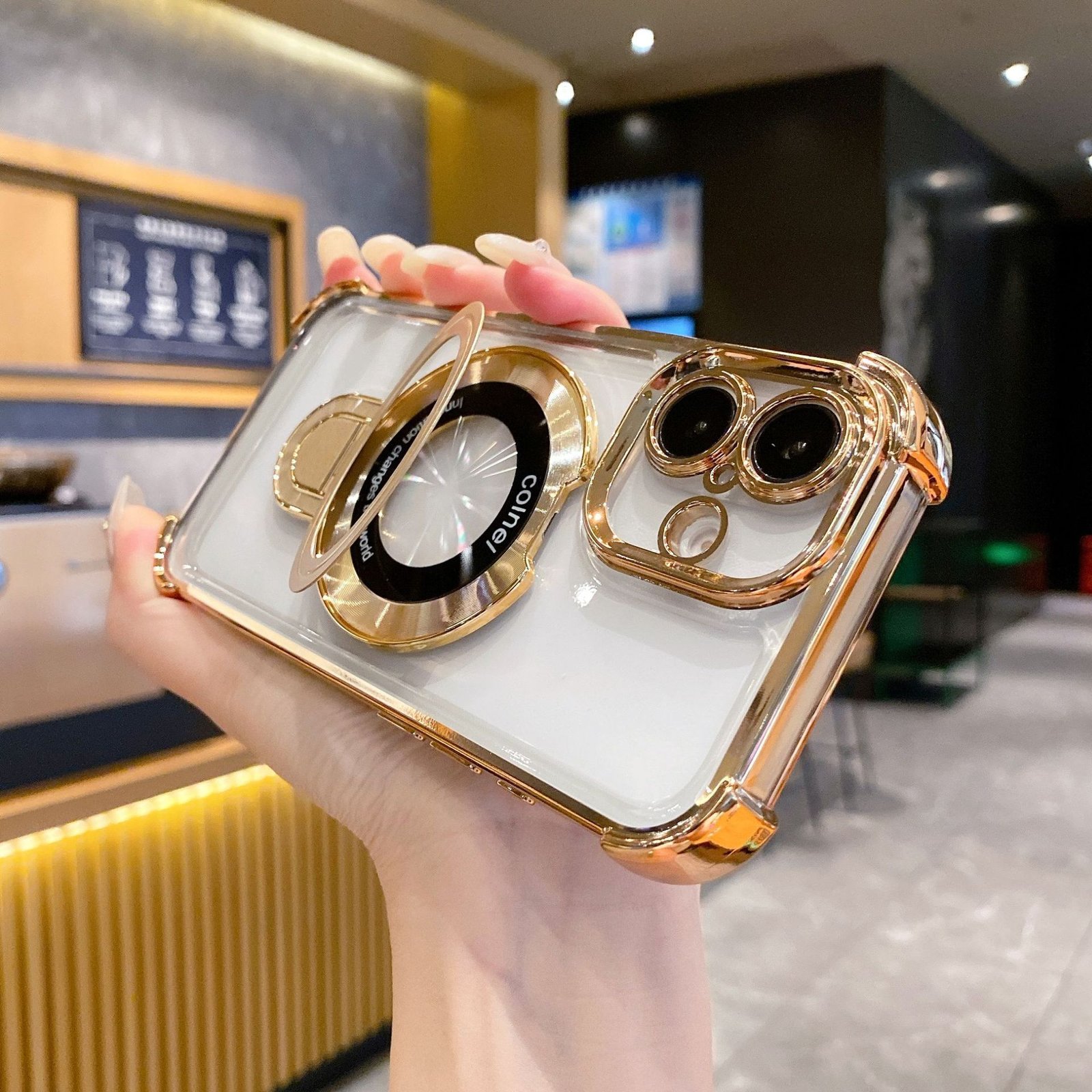 Magnetic Shockproof Phone Case With Bracket - Image 7