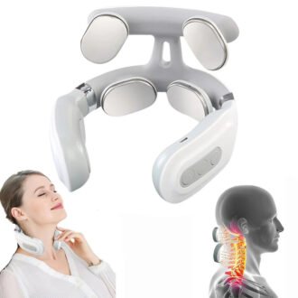 Electric Cervical Neck Pulse Massager, Pain Shoulder Relief Body Muscle Relax UK