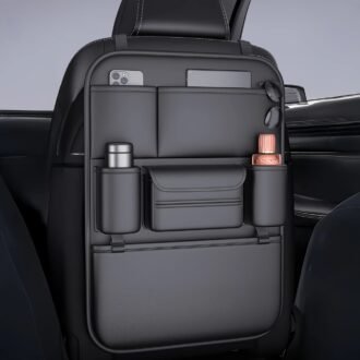 Car Seat Back Storage, Buggy Leather Bag
