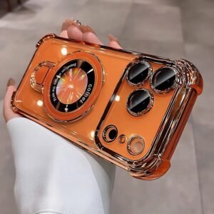 Magnetic Shockproof Phone Case With Bracket