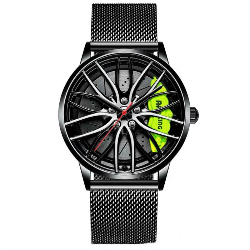 Automatic Movement Watch Waterproof Wheel Style Non-mechanical Watch - Image 7