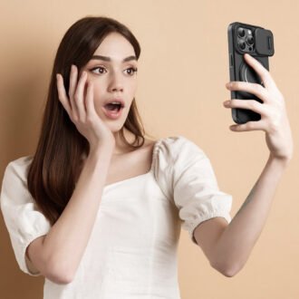 New Sliding Window Bracket Drop-resistant iPhone Case