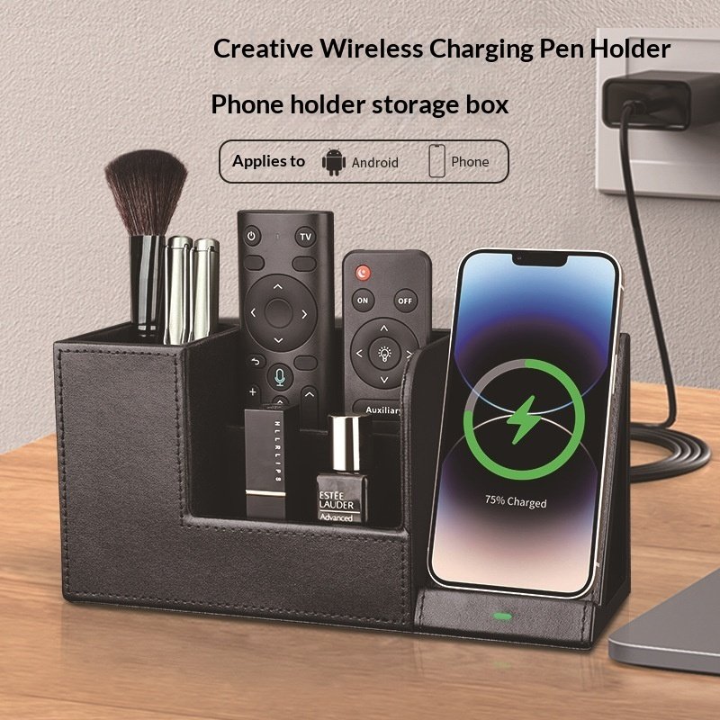 Creative Designed Wireless Charging Storage Box For Phones
