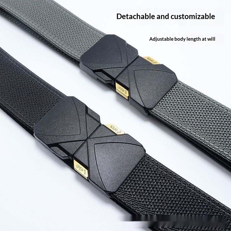 Men's Nylon Canvas Tactical Belt With Adjustable Buckle - Image 10