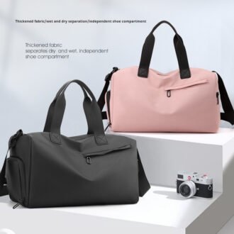 Small Dry Gym Bag, Wet Separation Independent Shoe Place