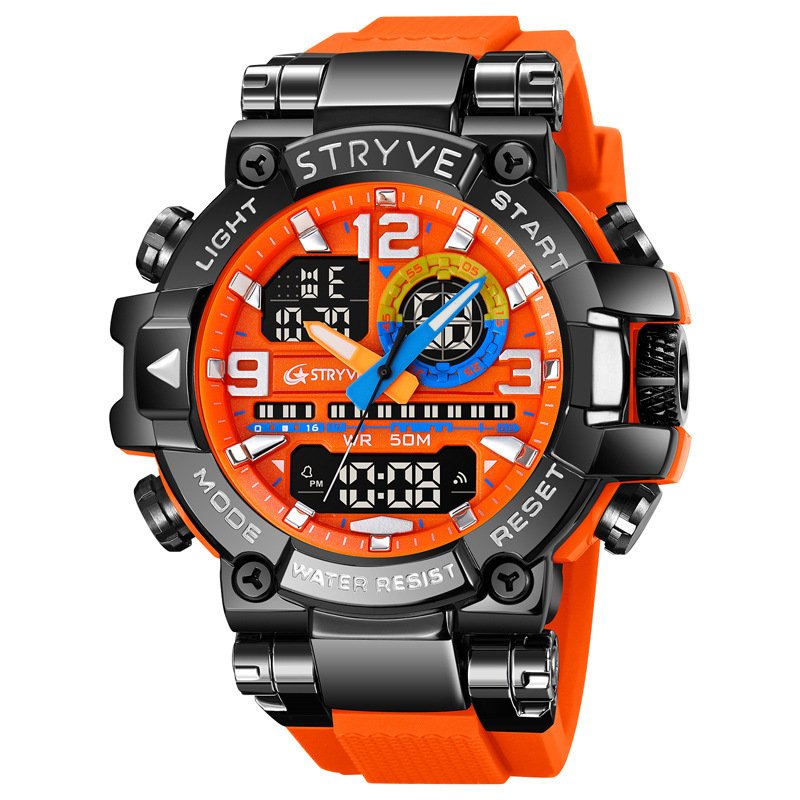Sports Electronic Colorful and Waterproof Multifunctional Watch - Image 3