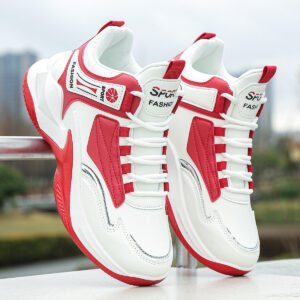 Waterproof High-top Soft Leather Basketball Shoes